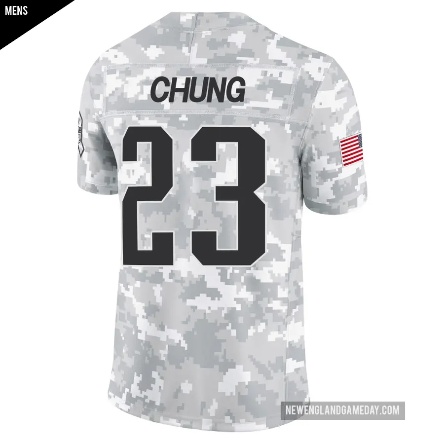 Patrick chung store #23 patriots Jersey stitched